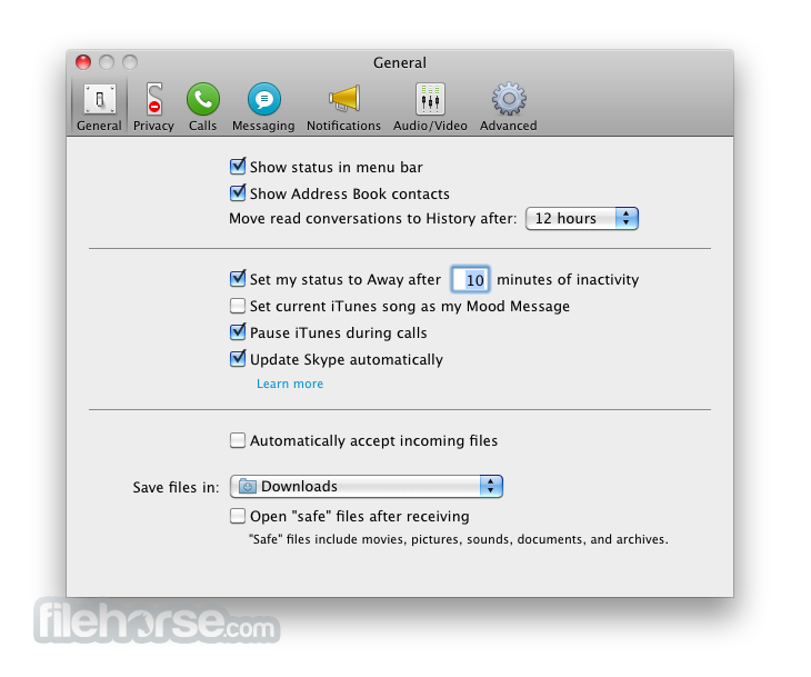 older skype versions for mac safe